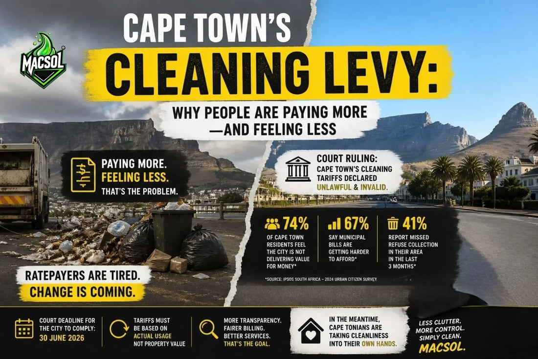 Cape Town’s new cleaning levy??